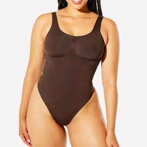 Nearly Naked Shapewear Thong Bodysuit